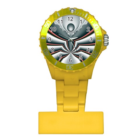 Fractal grau Plastic Nurses Watch from ArtsNow.com Front