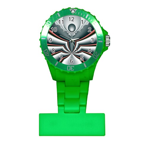 Fractal grau Plastic Nurses Watch from ArtsNow.com Front