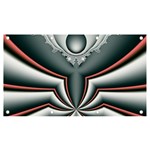 Fractal grau Banner and Sign 7  x 4 