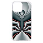 Fractal grau iPhone 13 Pro Max TPU UV Print Case