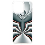 Fractal grau iPhone 15 Plus TPU UV Print Case