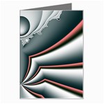 Altrosa fractal Greeting Card