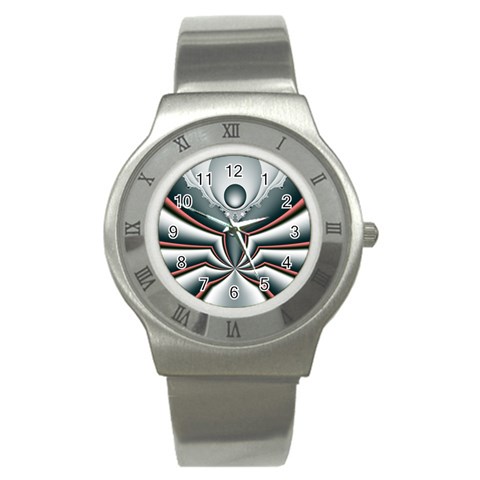 Altrosa fractal Stainless Steel Watch from ArtsNow.com Front