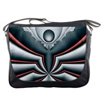 Altrosa fractal Messenger Bag