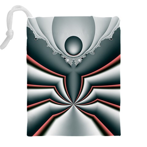 Altrosa fractal Drawstring Pouch (4XL) from ArtsNow.com Back