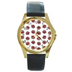 Muppets Animal pattern Round Gold Metal Watch