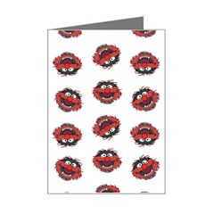 Muppets Animal pattern Mini Greeting Card from ArtsNow.com Left