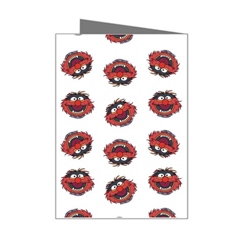 Muppets Animal pattern Mini Greeting Card from ArtsNow.com Right