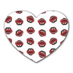 Muppets Animal pattern Heart Mousepad