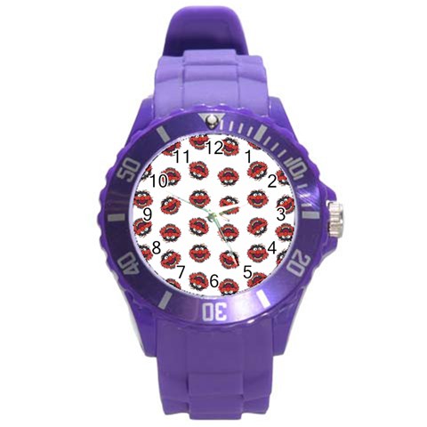 Muppets Animal pattern Round Plastic Sport Watch (L) from ArtsNow.com Front