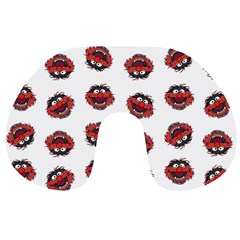 Muppets Animal pattern Travel Neck Pillow from ArtsNow.com Front