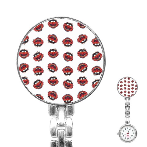 Muppets Animal pattern Stainless Steel Nurses Watch from ArtsNow.com Front