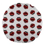 Muppets Animal pattern Large 18  Premium Flano Round Cushions