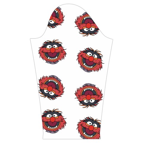 Muppets Animal pattern Kids  Midi Sailor Dress from ArtsNow.com Sleeve Left