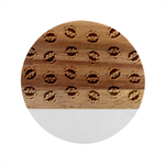 Muppets Animal pattern Marble Wood Coaster (Round)