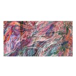 Abstract Summer Flow Satin Shawl 45  x 80 