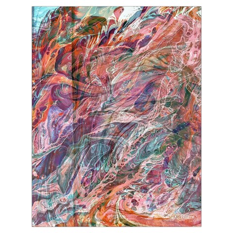 Abstract Summer Flow Drawstring Bag (Large) from ArtsNow.com Back