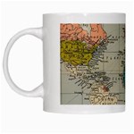 Vintage World Map White Mug