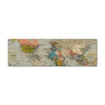 Vintage World Map Sticker Bumper (10 pack)