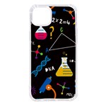 Science Lesson Flat Vector Seamless Pattern iPhone 14 Plus TPU UV Print Case