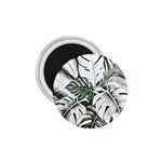 Abstract Art Tropical Leaves 1.75  Magnets