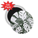 Abstract Art Tropical Leaves 2.25  Magnets (100 pack) 