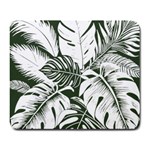 Abstract Art Tropical Leaves Large Mousepad