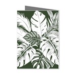 Abstract Art Tropical Leaves Mini Greeting Cards (Pkg of 8)