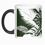 Abstract Art Tropical Leaves Morph Mug