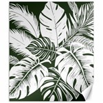 Abstract Art Tropical Leaves Canvas 20  x 24 