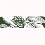 Abstract Art Tropical Leaves Large Bar Mat