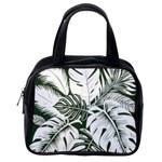 Abstract Art Tropical Leaves Classic Handbag (One Side)