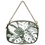 Abstract Art Tropical Leaves Chain Purse (One Side)