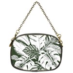 Abstract Art Tropical Leaves Chain Purse (Two Sides)