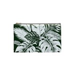 Abstract Art Tropical Leaves Cosmetic Bag (Small)