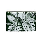 Abstract Art Tropical Leaves Cosmetic Bag (Medium)