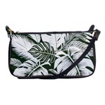 Abstract Art Tropical Leaves Shoulder Clutch Bag