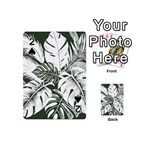 Abstract Art Tropical Leaves Playing Cards 54 Designs (Mini)