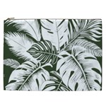 Abstract Art Tropical Leaves Cosmetic Bag (XXL)