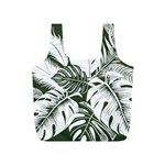 Abstract Art Tropical Leaves Full Print Recycle Bag (S)