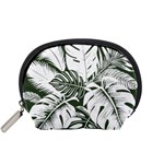 Abstract Art Tropical Leaves Accessory Pouch (Small)