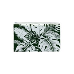 Abstract Art Tropical Leaves Cosmetic Bag (XS) from ArtsNow.com Front