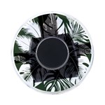 Abstract Art Tropical Leaves On-the-Go Memory Card Reader