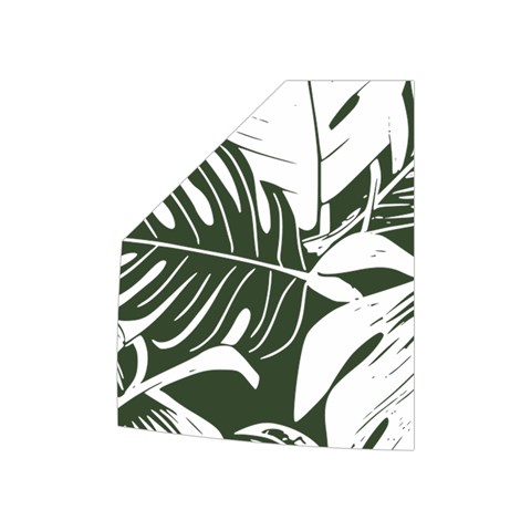 Abstract Art Tropical Leaves Women s Button Up Vest from ArtsNow.com Right Pocket