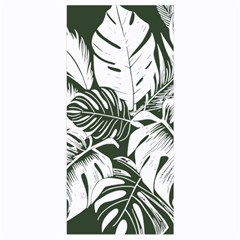 Abstract Art Tropical Leaves Babydoll Tankini Top from ArtsNow.com Chest Collar