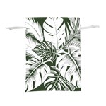 Abstract Art Tropical Leaves Lightweight Drawstring Pouch (L)