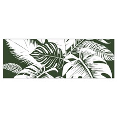 Abstract Art Tropical Leaves Wristlet Pouch Bag (Small) from ArtsNow.com Bottom