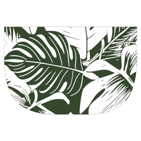 Abstract Art Tropical Leaves Make Up Case (Small) from ArtsNow.com Side Right