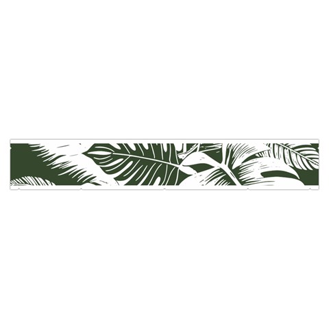 Abstract Art Tropical Leaves Make Up Case (Medium) from ArtsNow.com Zipper Front