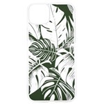 Abstract Art Tropical Leaves iPhone 15 Pro TPU UV Print Case